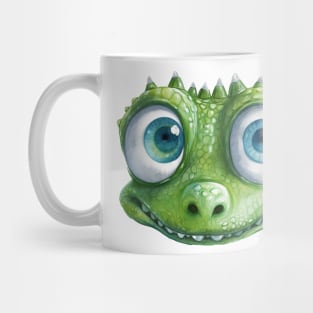 Crocodile Watercolor Mug